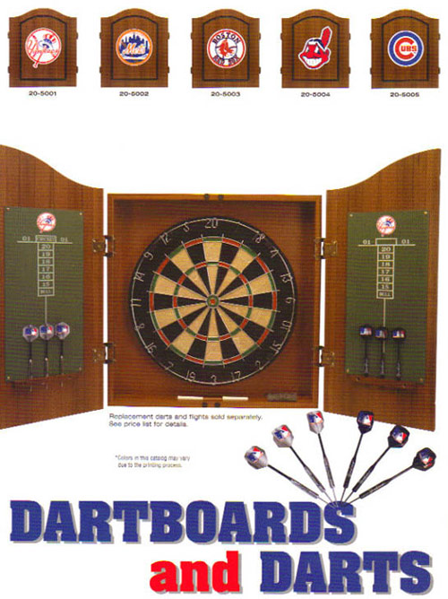 MLB Dartboards