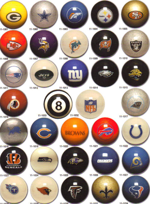 MLB Pool Ball Sets