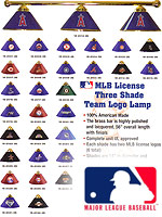 MLB Pool Table Lights