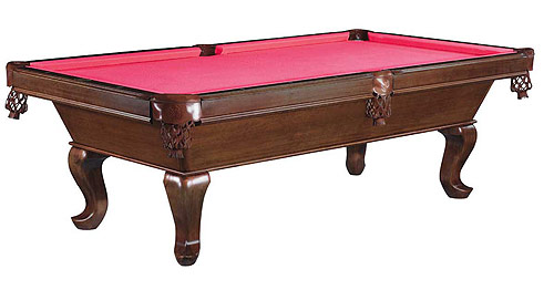 Tiburon Teak Pool Table