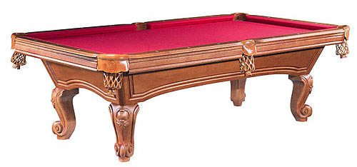 Waverly Honey Pool Table